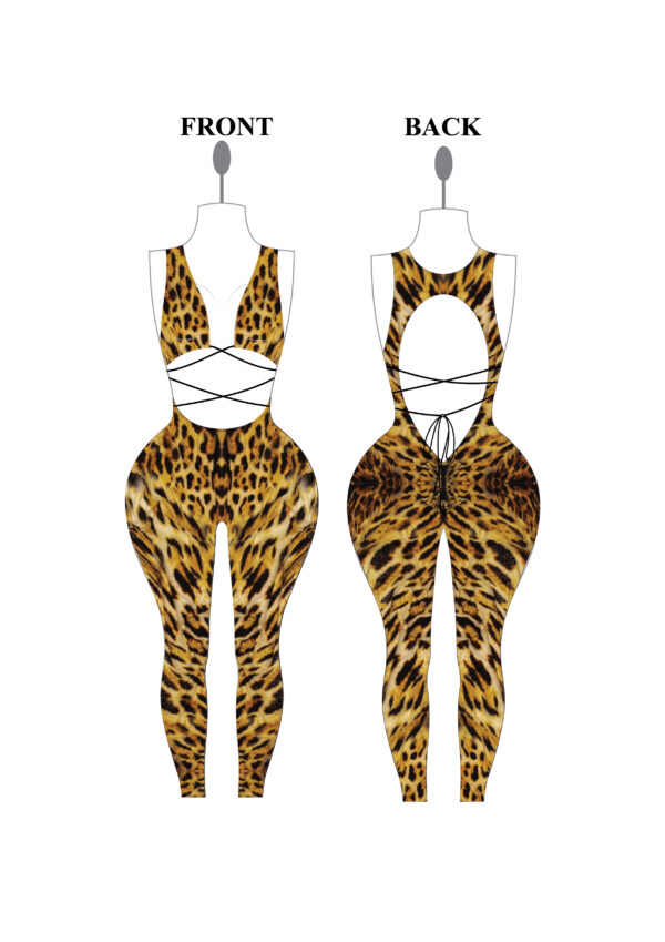 Fierce Feline Jumpsuit