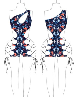 Tidewave Laced Cutout Leotard